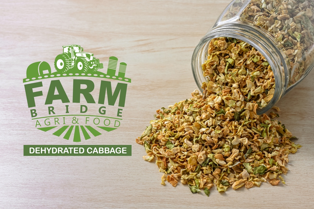 Farmbridge - The best Dehydrated Cabbage Supplier in India