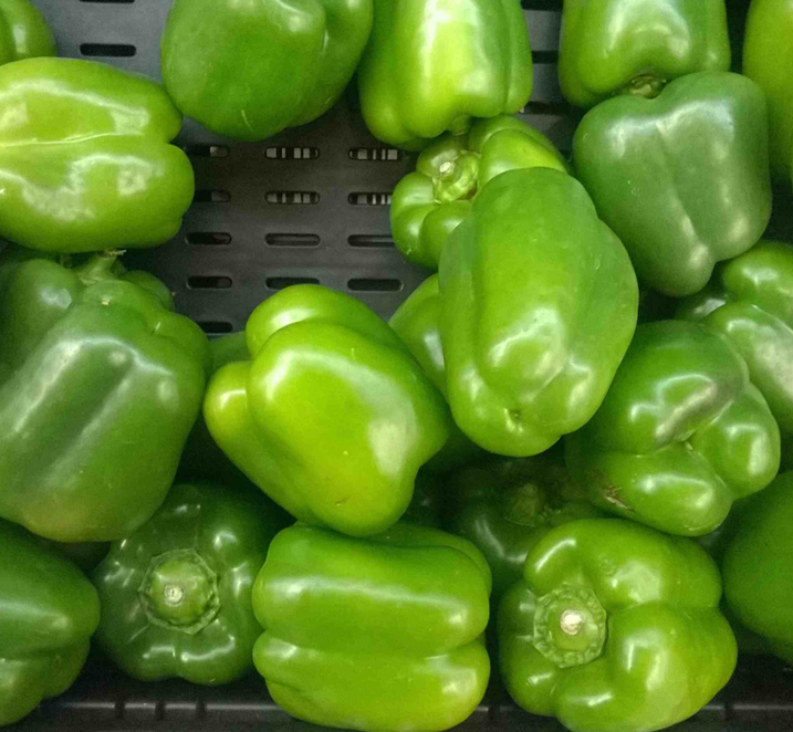 Dehydrated Capsicum